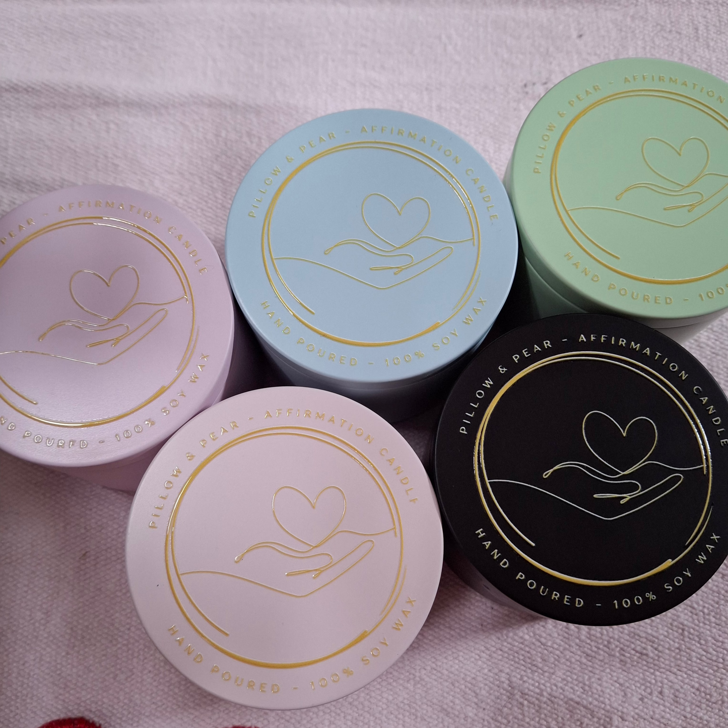 Affirmation candles