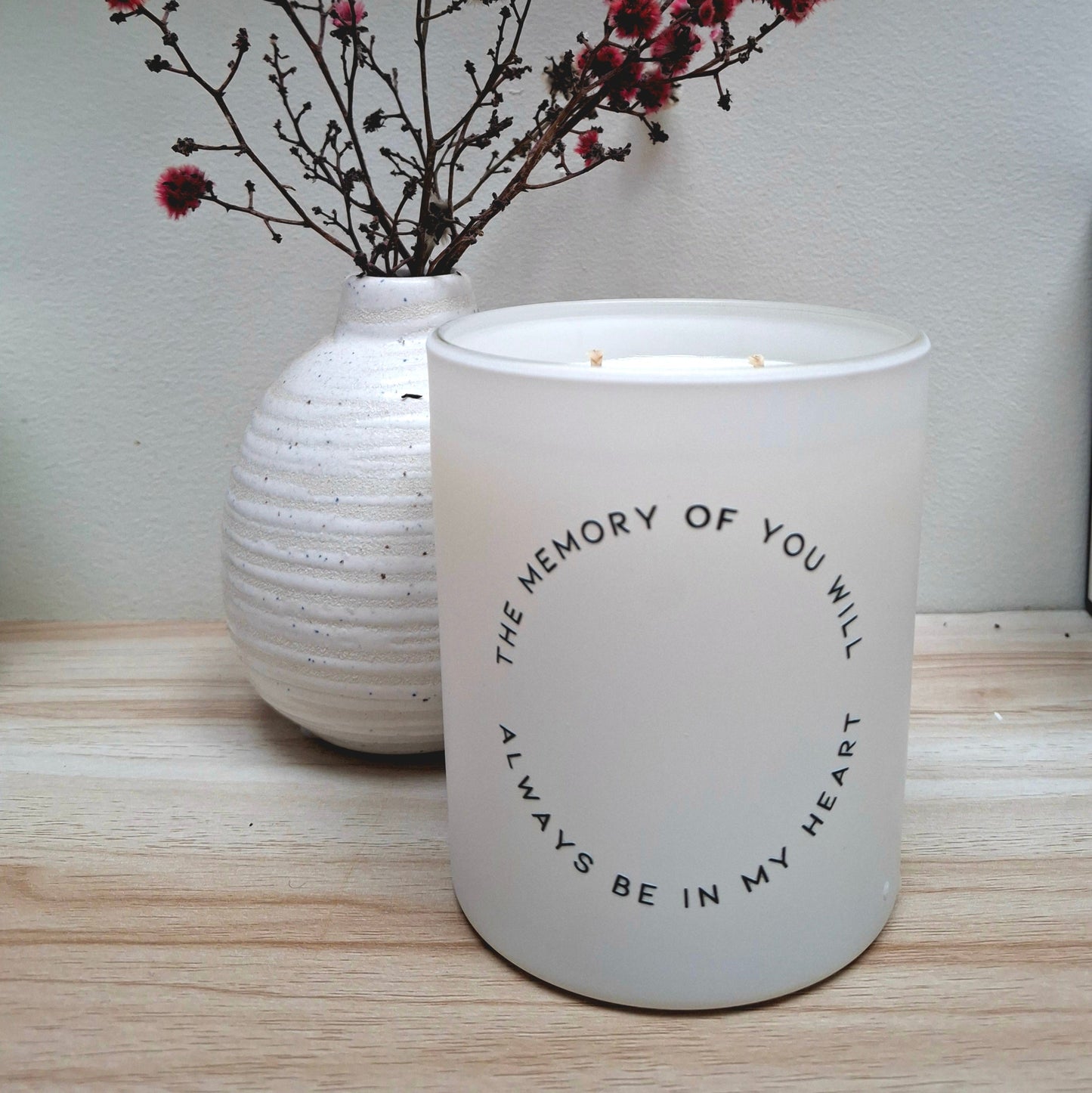 Condolence candle