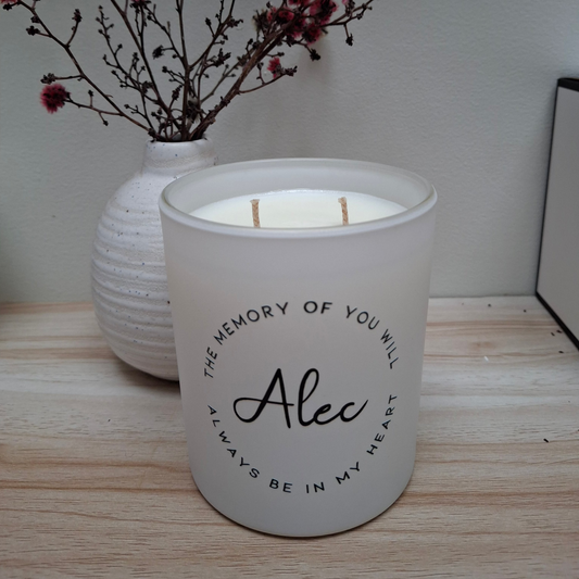 Condolence candle